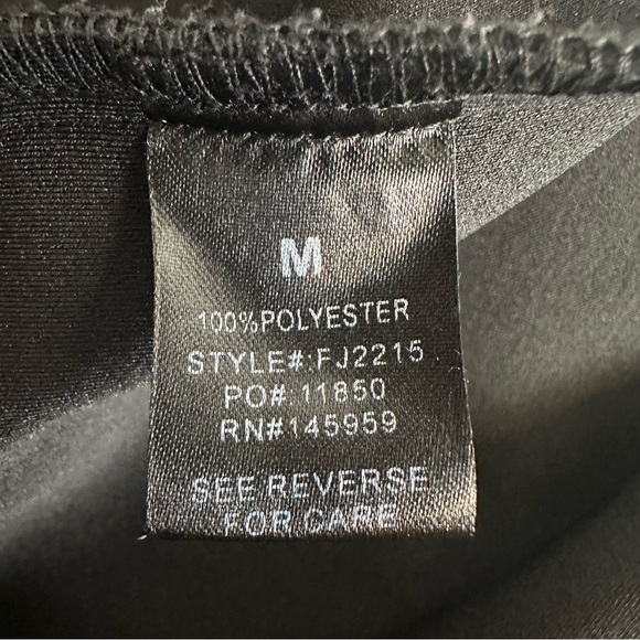 Rielle Open Front Jacket Women Medium Black Faux Suede Stretch Classy Minimalist - Picture 11 of 12